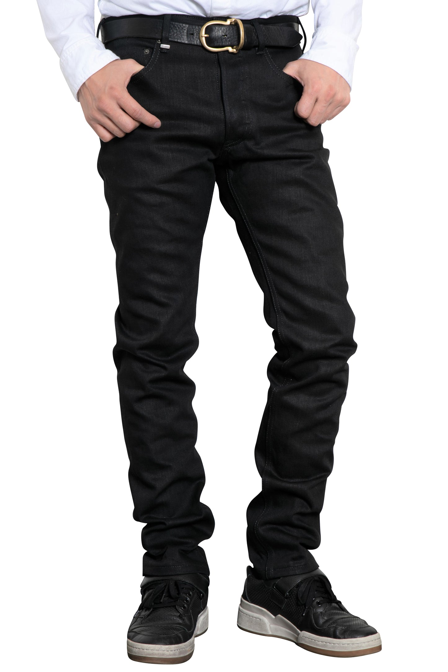 "Black Dog" 14oz Slim Tapered Jeans
