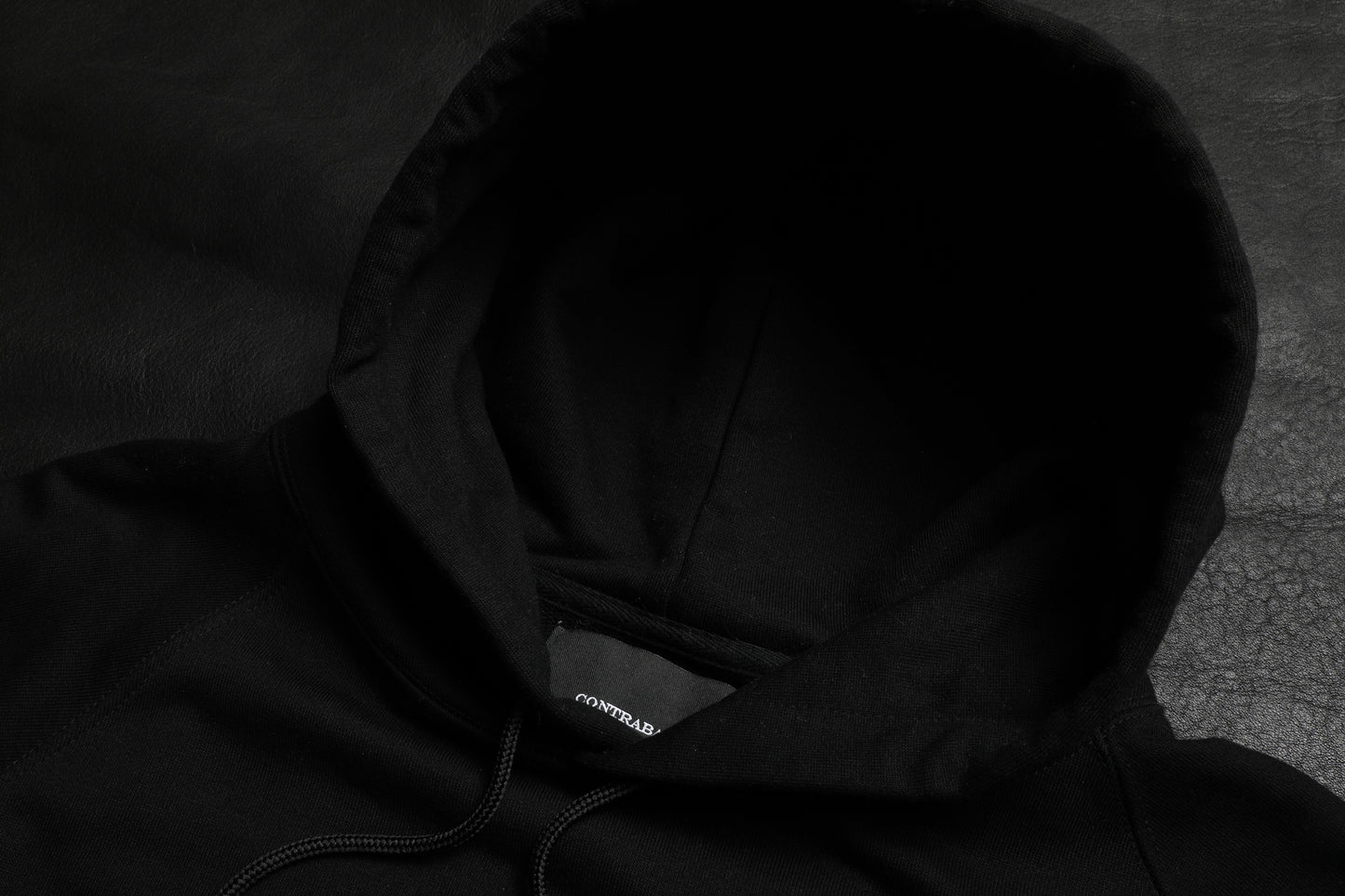 Raglan Hoodie-Black