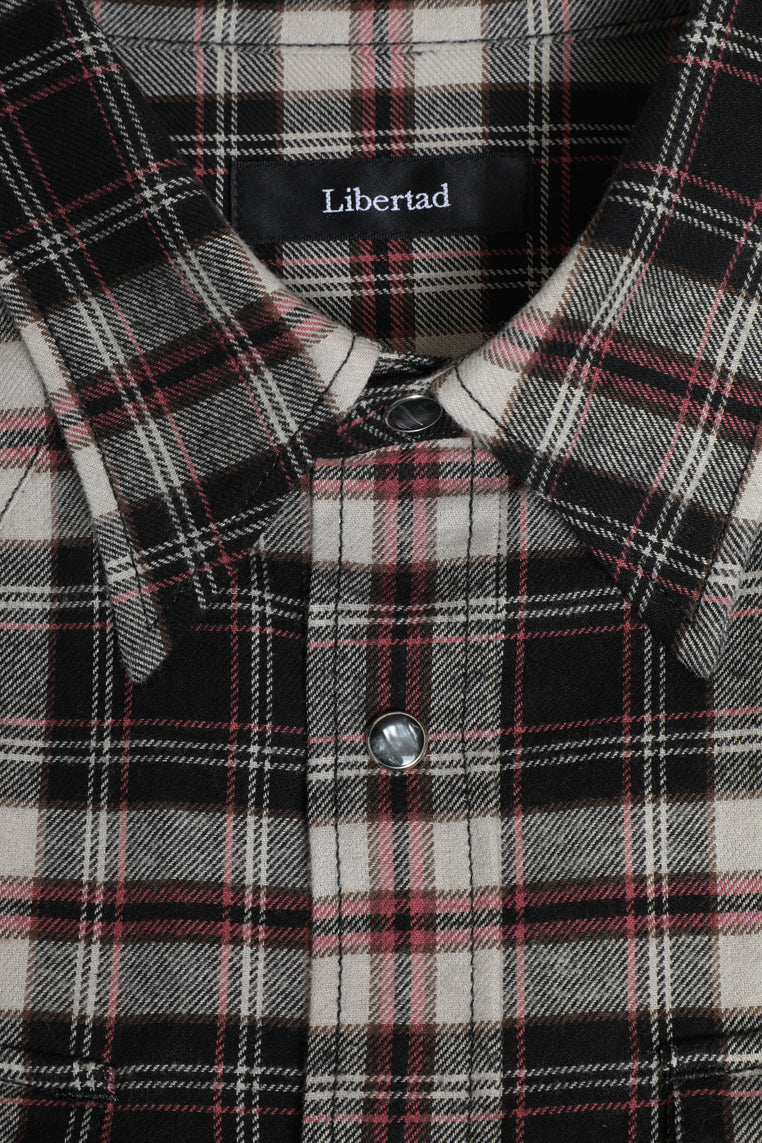"HENRY" Western Check Shirts/Libertad