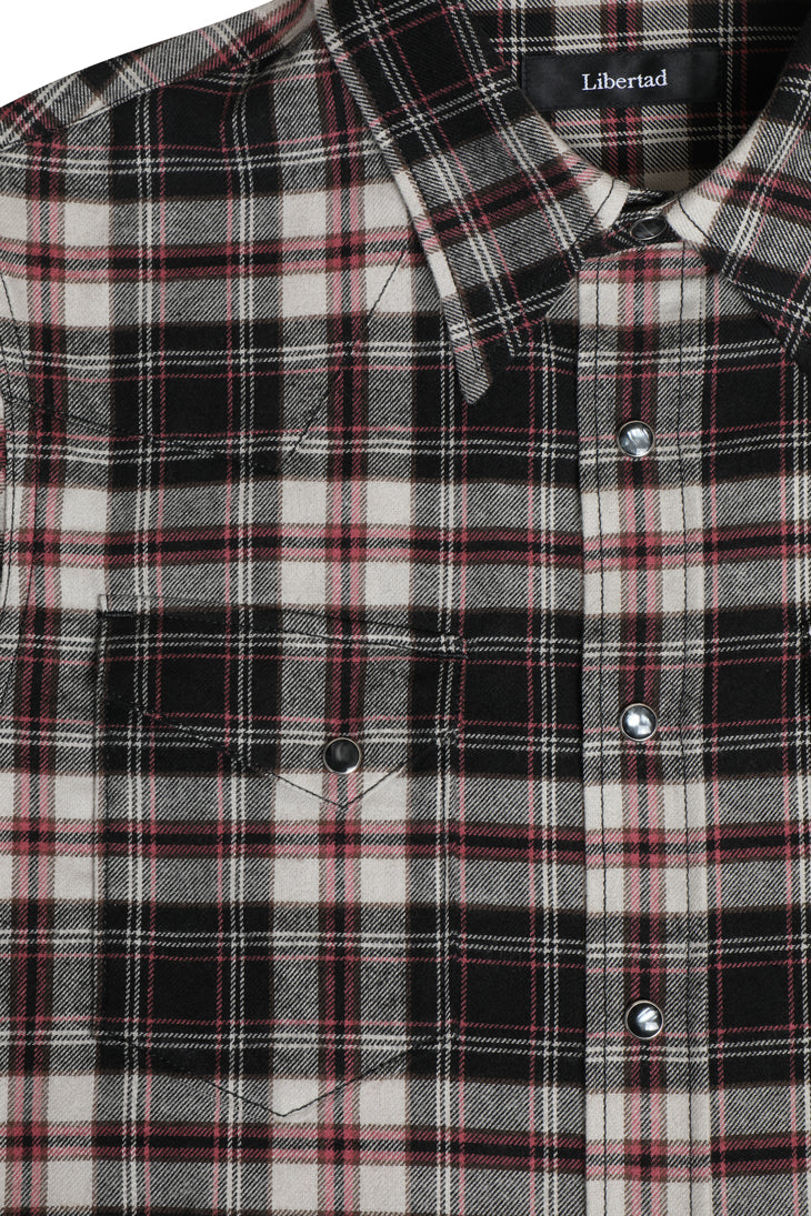 "HENRY" Western Check Shirts/Libertad