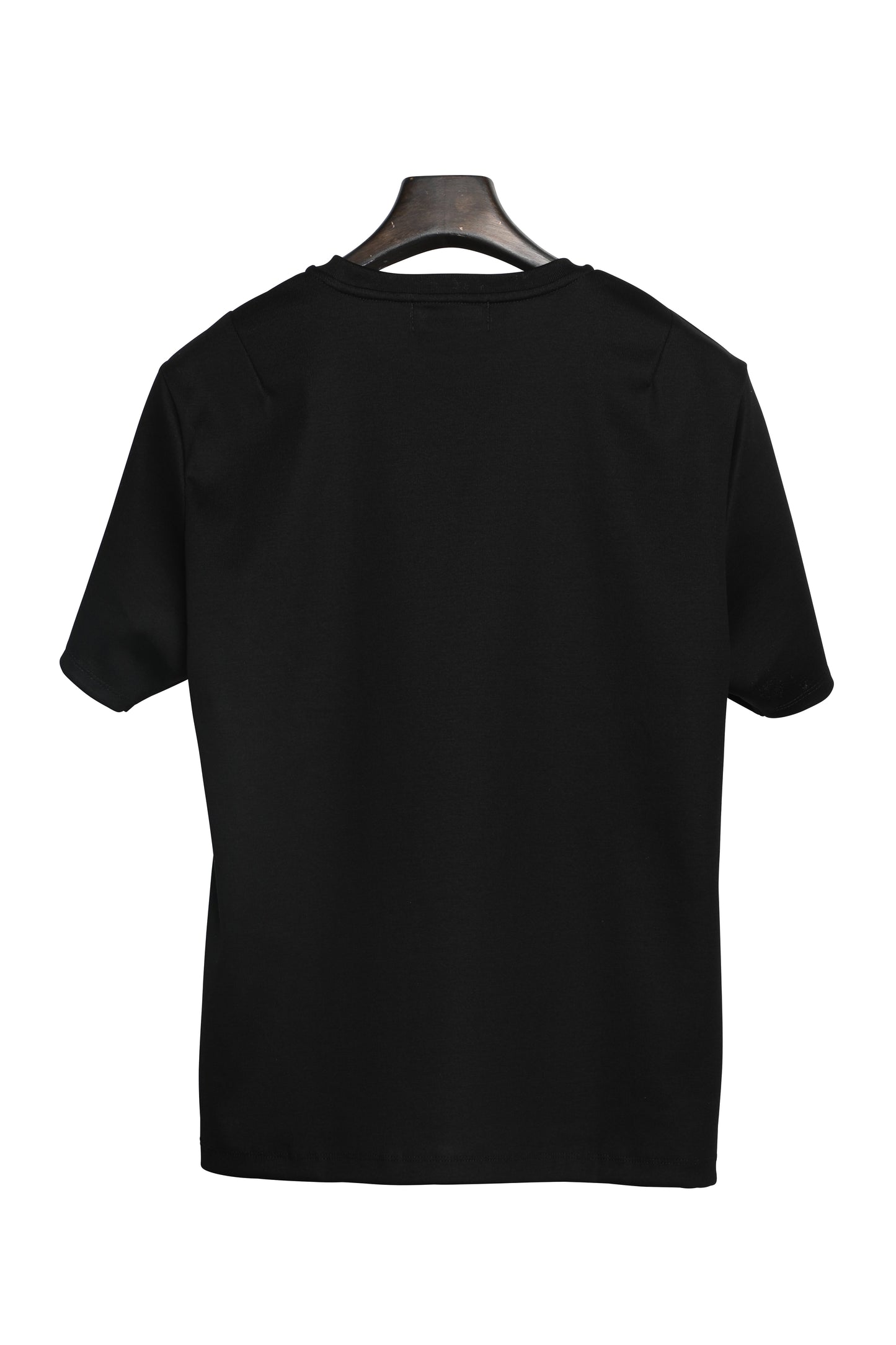 "Honey Comb" Embroidered T-Shirt /Black