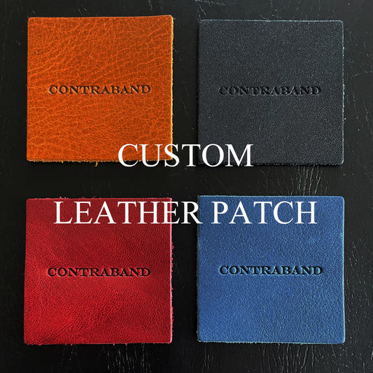 【CUSTOM】Leather Patch