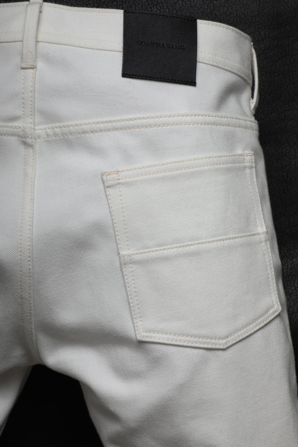 【限定】"2001" Slim Tapered Jeans White 12.5oz