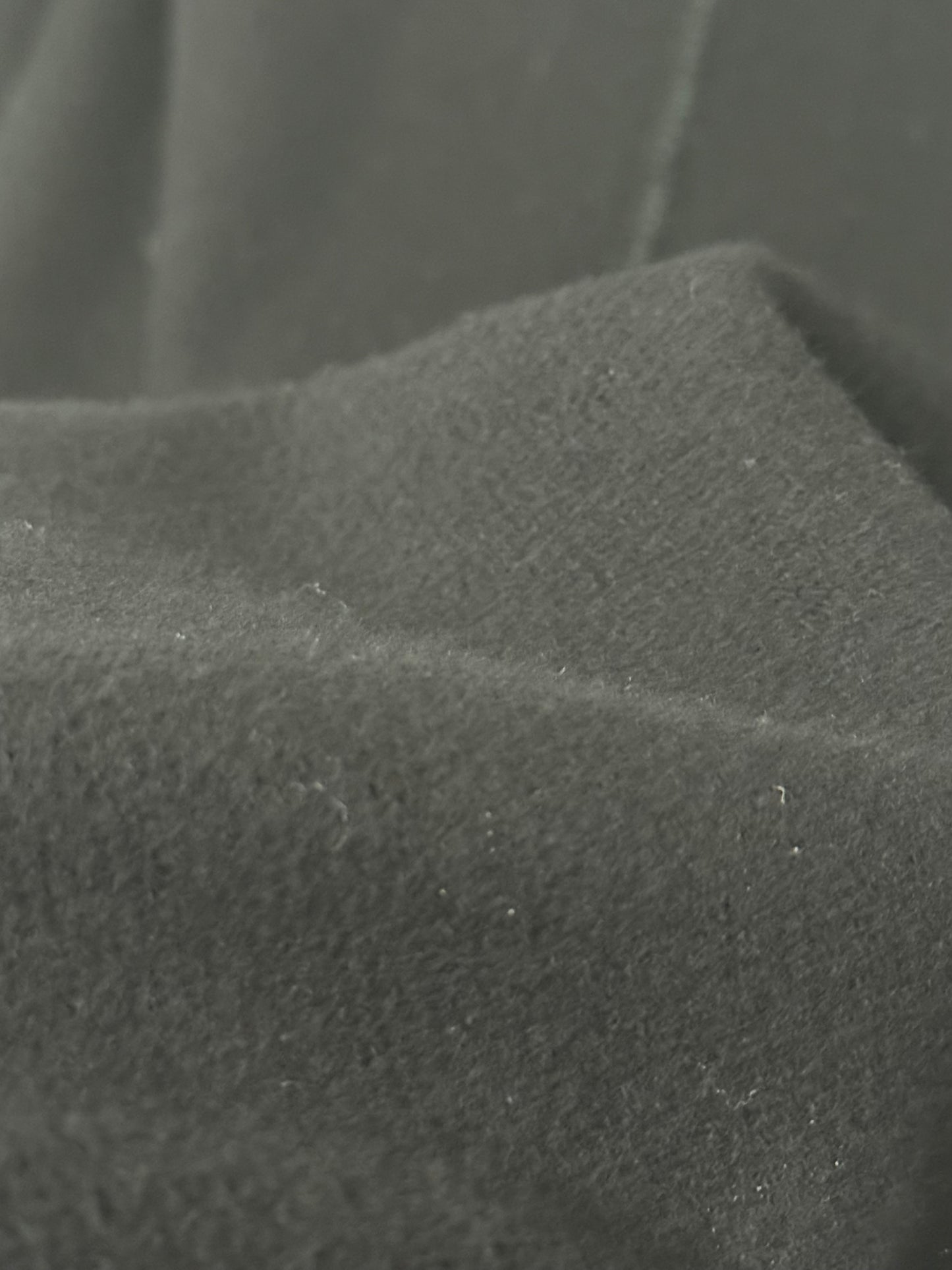 SILENT ZIP HOODIE-BLACK