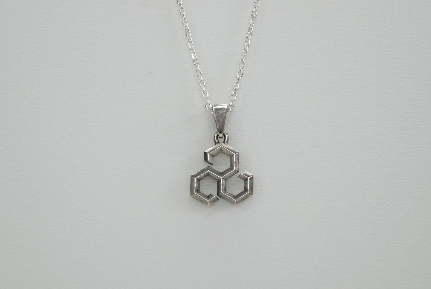 "Honeycomb Neckless" #silver925