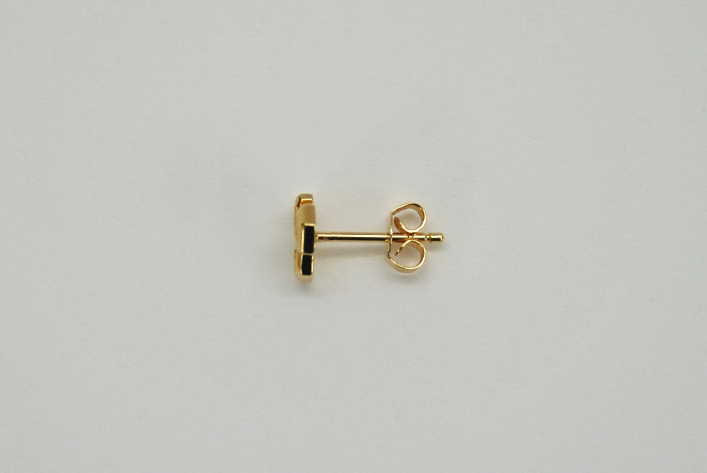 "Honey Comb Stud" Gold Coating
